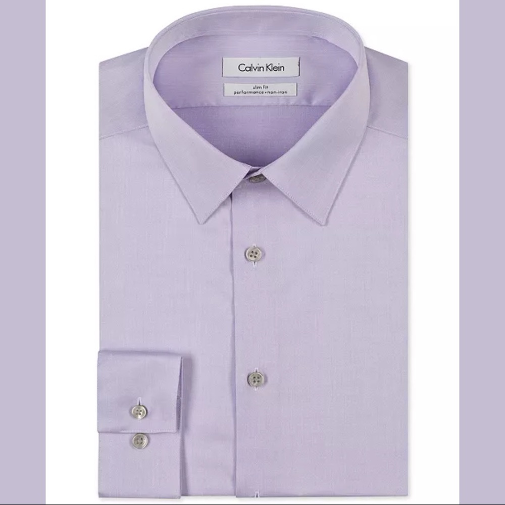 Calvin Klein Performance Non Iron Dress Shirt